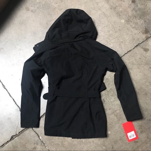 Women’s waterproof trench rain jacket - Picture 4 of 4